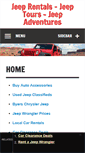 Mobile Screenshot of jeeprentals.com